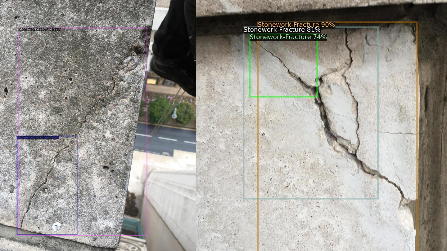Stonework-Fracture Detection